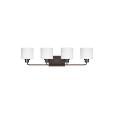 Canfield 4 Light Vanity Light by Generation - 4428804