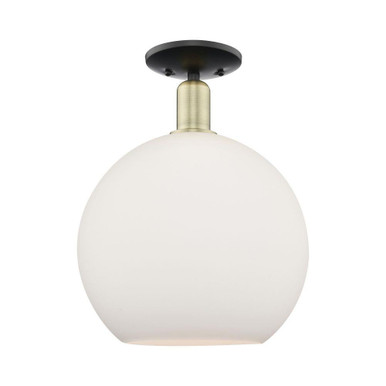 Athens 1 Light Semi Flush Mount 15.13 Inch X 11.75 Inch by Innovations - 716-1C-G12-12