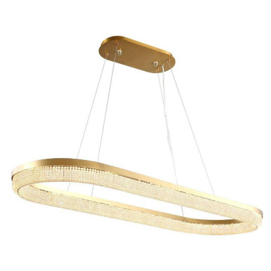 Pescara 1 LED Light Oversized Chandelier by Kanova - KCH1109L-38CG
