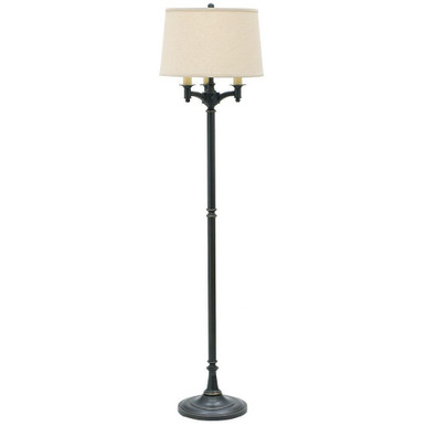 Lancaster 4 Light Floor Lamp 62.75 x 17 Inches by House of Troy - L800-AB