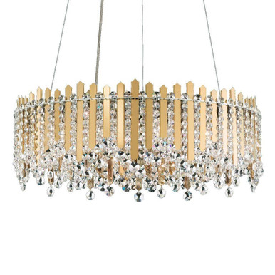 Chatter 12 Light Pendant 8.5 Inch Tall X 24 Inch Wide by Schonbek Signature - MX8343N