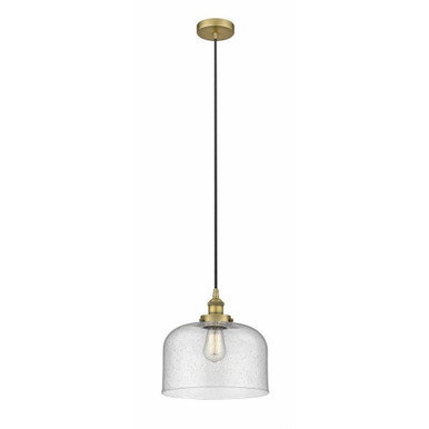 Bell 1 Light Medium Pendant 11.75 Inch Tall by Innovations - 616-1PH-G7L-L