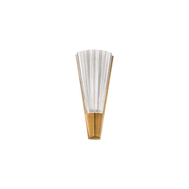 Origami 14W 1 LED Wall Sconce 14 Inch and 4 Inch Wide by Schonbek Signature - S7214
