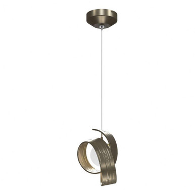 Riza 1 Light Small Low Voltage Pendant by Hubbardton Forge - 161186H