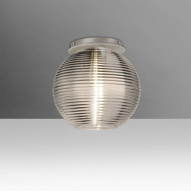 Kristall 8 1 Light 10 Inch Wide Semi Flush Mount by Besa - 4616