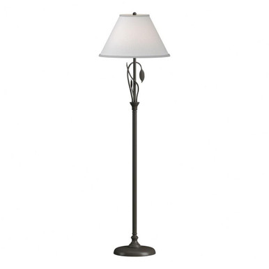 Forged Leaves and Vase 1 Light Floor Lamp by Hubbardton Forge - 246761-55
