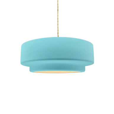 Radiance 1 Light Tier Pendant 5 Inch Tall X 12 Inch Wide by Justice Design - CER-6540
