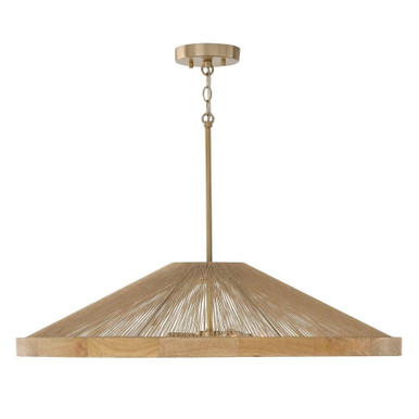 Maya 4 Light Oversized Pendant 31 Inch Wide by Capital - 352841MA