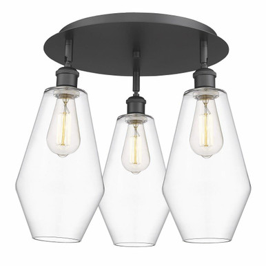 Cindyrella 3 Light 18.75 Inch Wide Flush Mount by Innovations - 516-3C-G65-7
