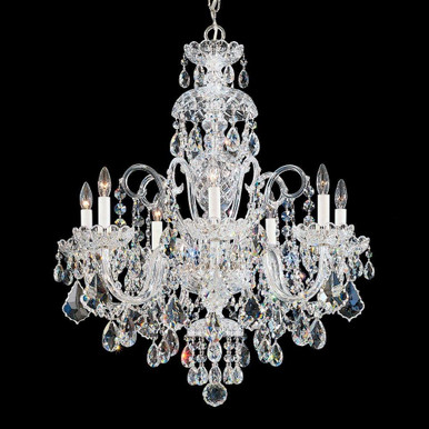 Olde World 7 Light Chandelier 31 Inch X 25 Inch Wide by Schonbek Signature - 6811