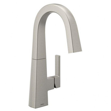 Nio One Handle Bar Faucet Multiple Finishes by Moen - S55005