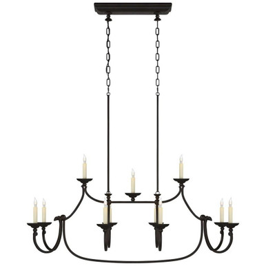 Flemish 11 Light Oversized Linear Chandelier by VC Signature CHC5495 - CHC5495