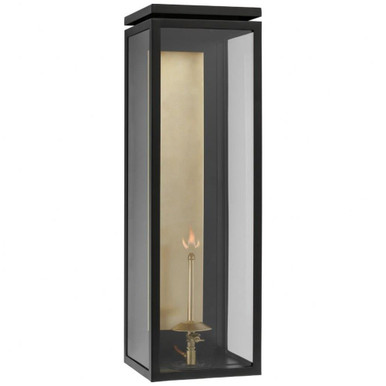 Fresno 800 BTU Gas XLarge Outdoor Wall Lantern by Visual Comfort Signature - CHO2552