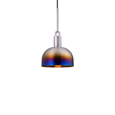 Forked 7W 1 LED Medium Pendant with Shade 137.8 Inch Tall by Buster Punch - NFP-813167