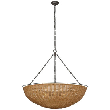 Clovis 4 Light Oversized Chandelier by Visual Comfort Signature - CHC5638