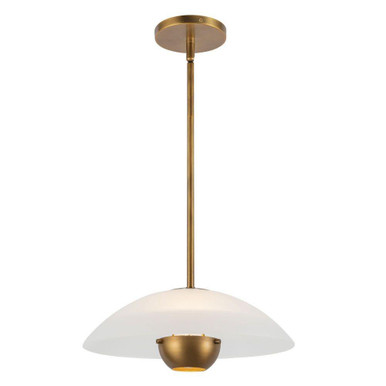 Umbra 1 Light Pendant 5.5 Inch Tall and 14 Inch Wide by Kuzco - PD11914
