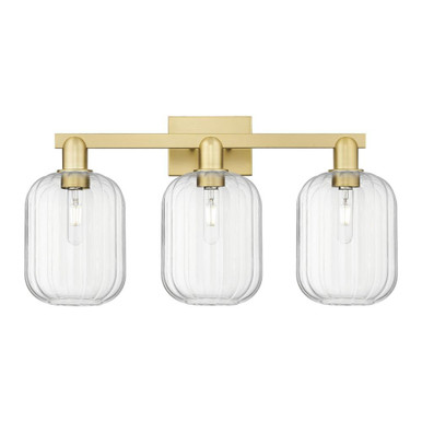 Preston 3 Light Jar Bath Vanity 13.5 Inch and 26 Inch Wide by Innovations - 716-3W-G460-7_P