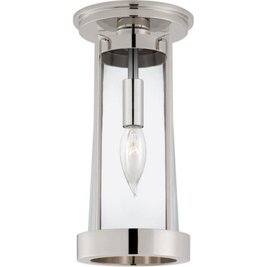 Calix 1 Light 5.25 Inch Wide Flush Mount by Visual Comfort Signature - TOB4275