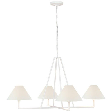 Ashton 4 Light Oversized Chandelier by Visual Comfort Signature - CHC 5335