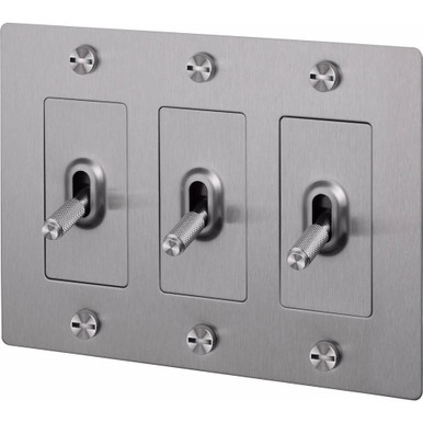 3G Cross Toggle Switch without Logo 6.37 Inch Wide by Buster Punch - NTK-3G-CR-TS