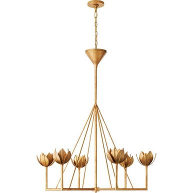 Alberto 6 Light Oversized Chandelier by Visual Comfort Signature JN5004 - JN5004