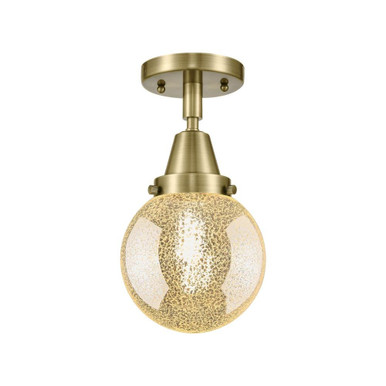 Beacon 1 Light Flush Mount 10.75 Inch Tall and 6 Inch Wide by Innovations - 447-1C-G20-6_P