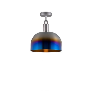 Forked 7W 1LED Large Flush Mount with Shade 16.73 Inch Tall by Buster Punch - NFC-813204
