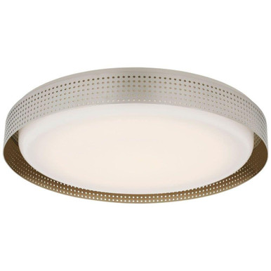 Precision 25W LED 18 Inch Wide Flush Mount by Visual Comfort Signature - KW 4082