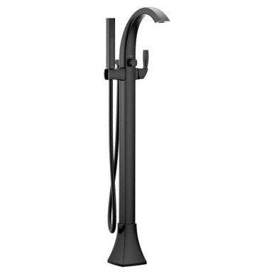 Voss One Handle Tub Filler Includes Hand Shower Multiple Finishes by Moen - 695
