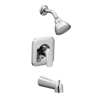 Rizon Posi Temp Tub/Shower Multiple Finishes T2813 by Moen - T2813