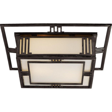 Enrique 2 Light 16 Inch Wide Flush Mount by Visual Comfort Signature - TOB4220