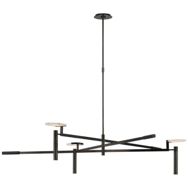 Melange Light Oversized Chandelier by Visual Comfort Signature - KW 5603