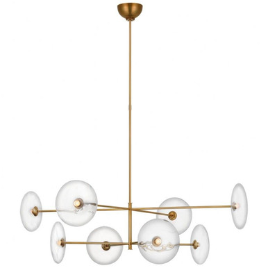 Calvino Light Oversized Chandelier by Visual Comfort Signature S 5694PN-CG - S5694