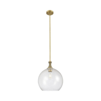 Astor 1 Light Stem Hung Pendant 18.38 In and 14 In Wide by Innovations - 415-1S-G12-14_P