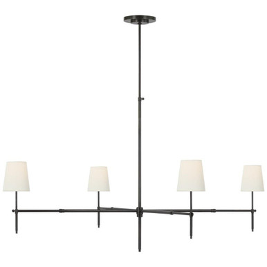 Bryant 4 Light Oversized Chandelier by Visual Comfort Signature TOB5196-L - TOB5196-L