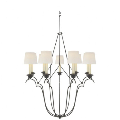 Belvedere 9 Light Large Chandelier by Visual Comfort Signature - CHC1403-L