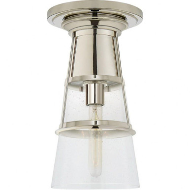 Robinson 1 Light 8.5 Inch Wide Flush Mount by Visual Comfort Signature - TOB4752