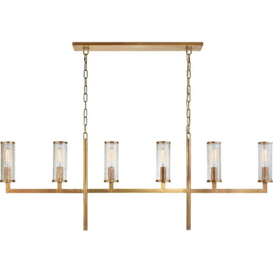 Liaison 6 Light Oversized Linear Chandelier by VC Signature KW 5203BZ-CRG - KW5203