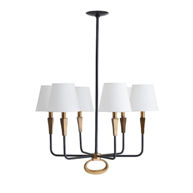 Jeremiah 6 Light Large Chandelier by Arteriors - 82017
