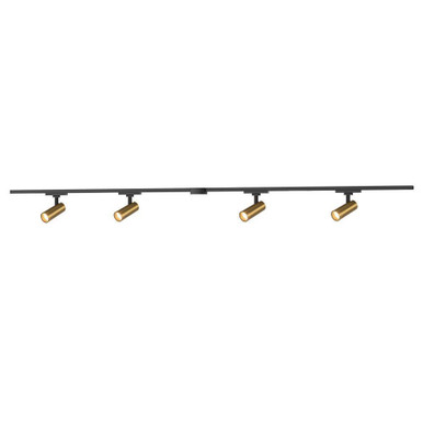Paolo 60W LED Trilo Ceiling Track Head 80.75 Inch Length by Kuzco - TR4-S25925