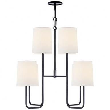Go Lightly 8 Light Medium Chandelier by Visual Comfort Signature - BBL5081-L