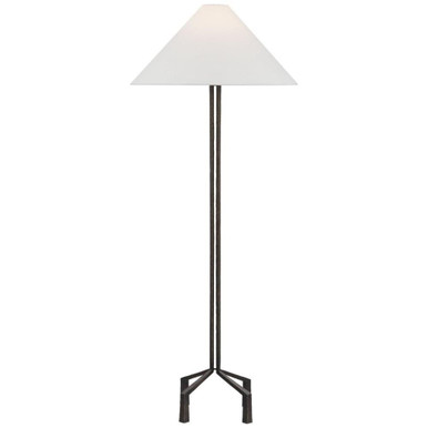 Clifford 15W 1 LED Large Forged Floor Lamp by Visual Comfort Signature - MF1350-L