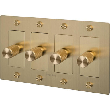 4G LED Cross Dimmer with Logo 4.75 Inch and 8.2 Inch Wide by Buster Punch - NDK-4G-CR-DL