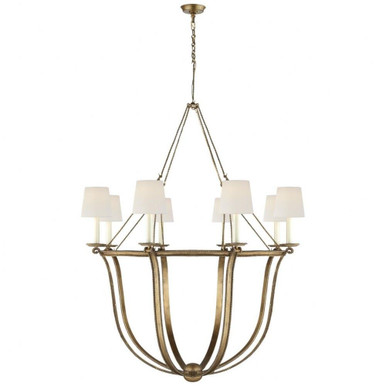 Lancaster 8 Light Oversized Chandelier by VC Signature CHC1577-L - CHC1577-L