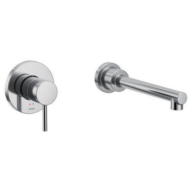 Align One Handle Tub Filler Multiple Finishes by Moen - WT391