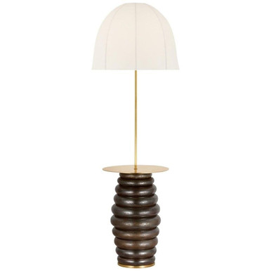 Phoebe 15W 1 LED Extra Large Tray Floor Lamp by Visual Comfort Signature - KW 1619