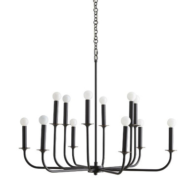 Breck 12 Light Oversized Chandelier by Arteriors - 89-12