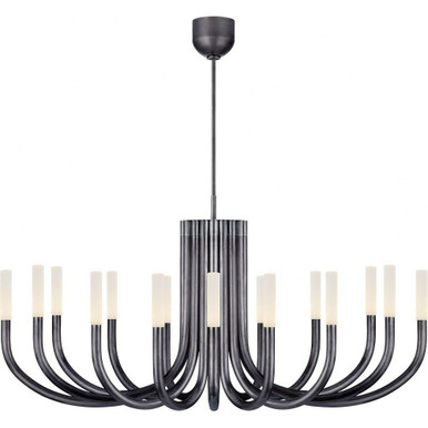 Rousseau 1 Light Oversized Oval Chandelier by Visual Comfort Signature - KW5585