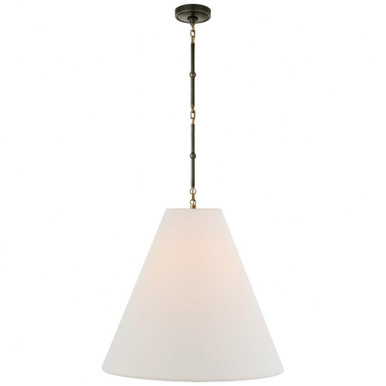 Goodman 2 Light Linen Large Pendant by Visual Comfort Signature - TOB5014-L