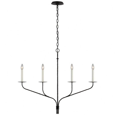 Belfair 22W 4 LED Oversized Linear Pendant by Visual Comfort Signature - S 5750